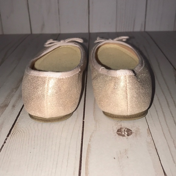 Girls Gap sparkle pink flats. Size 12 - Picture 4 of 5